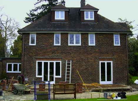 Steel reinforced oversite Conservatory reinforced floor